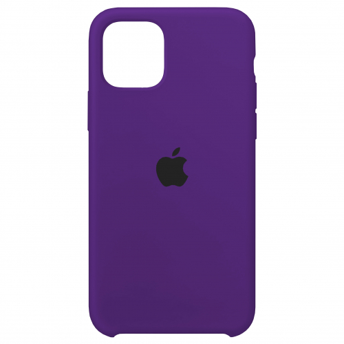 Silicone Case Full Protective (AA) для iPhone 14 Pro Max (6.7") (Ultra violet)-0